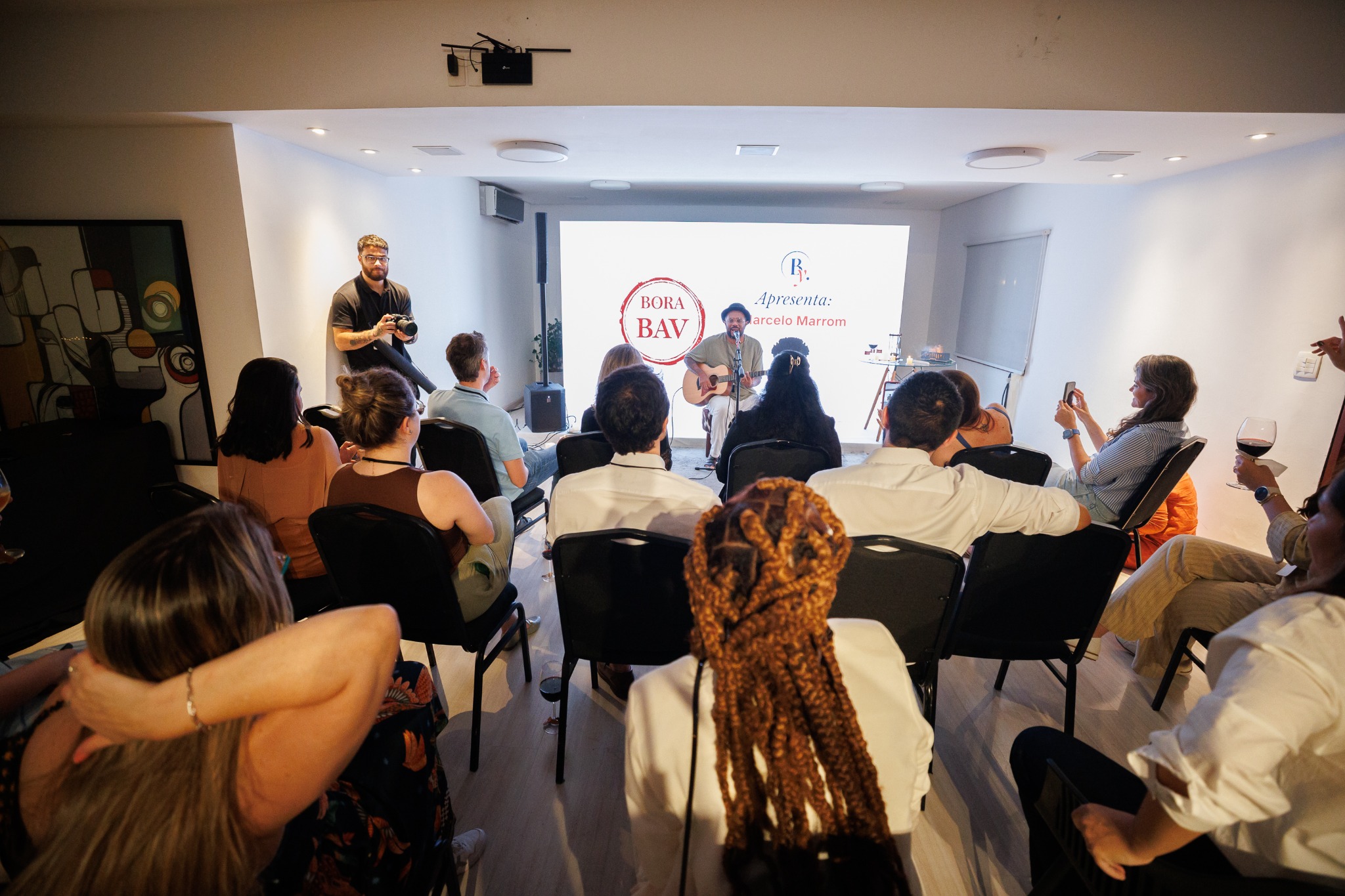 Roda de conselho da última edição do BAV